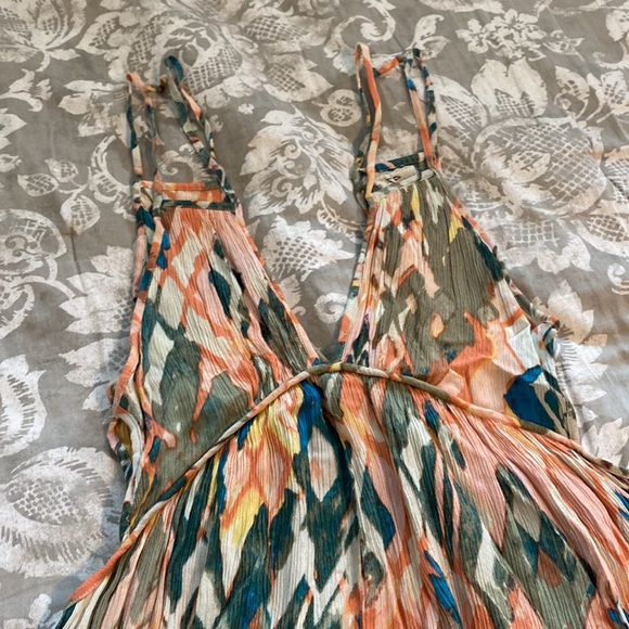 Free People colorful printed mini dress - Picture 2 of 3